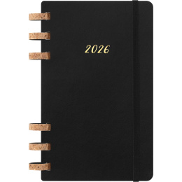 Kalender 12M Spiral Planner 2026 Large Black in der Gruppe Papier & Blöcke / Kalender und Terminkalender / 12 Monate Tageskalender bei Pen Store (136104)
