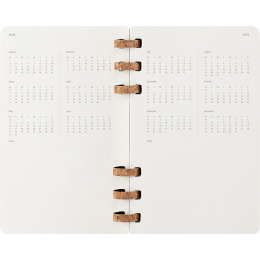 Kalender 12M Spiral Planner 2026 Large Black in der Gruppe Papier & Blöcke / Kalender und Terminkalender / 12 Monate Tageskalender bei Pen Store (136104)