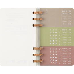 Kalender 12M Spiral Planner 2026 Large Black in der Gruppe Papier & Blöcke / Kalender und Terminkalender / 12 Monate Tageskalender bei Pen Store (136104)