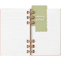 Kalender 12M Spiral Planner 2026 Large Almond in der Gruppe Papier & Blöcke / Kalender und Terminkalender / 12 Monate Tageskalender bei Pen Store (136105)