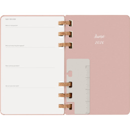 Kalender 12M Spiral Planner 2026 Large Almond in der Gruppe Papier & Blöcke / Kalender und Terminkalender / 12 Monate Tageskalender bei Pen Store (136105)