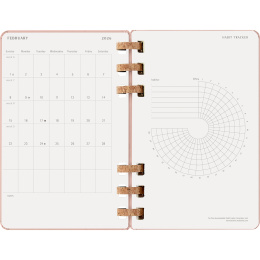 Kalender 12M Spiral Planner 2026 Large Almond in der Gruppe Papier & Blöcke / Kalender und Terminkalender / 12 Monate Tageskalender bei Pen Store (136105)
