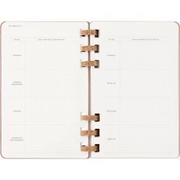 Kalender 12M Spiral Planner 2026 Large Almond in der Gruppe Papier & Blöcke / Kalender und Terminkalender / 12 Monate Tageskalender bei Pen Store (136105)