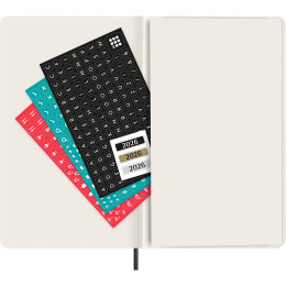 Kalender 12M Weekly Horizontal 2026 Softcover Large Black in der Gruppe Papier & Blöcke / Kalender und Terminkalender / 12 Monate Tageskalender bei Pen Store (136107)