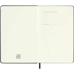 Kalender 12M Weekly Horizontal 2026 Hardcover Pocket Black in der Gruppe Papier & Blöcke / Kalender und Terminkalender / 12 Monate Tageskalender bei Pen Store (136108)