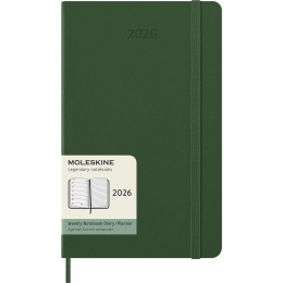 Kalender 12M Weekly Notebook 2026 Hardcover Large Myrtle Green in der Gruppe Papier & Blöcke / Kalender und Terminkalender / 12 Monate Tageskalender bei Pen Store (136112)
