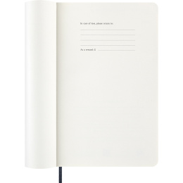 Kalender 12M Weekly Notebook 2026 Softcover Large Sapphire Blue in der Gruppe Papier & Blöcke / Kalender und Terminkalender / 12 Monate Tageskalender bei Pen Store (136114)