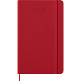 Kalender 12M Weekly Notebook 2026 Hardcover Large Red in der Gruppe Papier & Blöcke / Kalender und Terminkalender / 12 Monate Tageskalender bei Pen Store (136115)