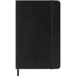 Kalender 12M Weekly Notebook 2026 Softcover Pocket Black in der Gruppe Papier & Blöcke / Kalender und Terminkalender / 12 Monate Tageskalender bei Pen Store (136119)