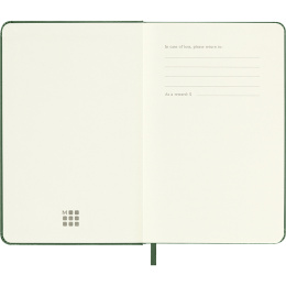 Kalender 12M Weekly Notebook 2026 Hardcover Pocket Myrtle Green in der Gruppe Papier & Blöcke / Kalender und Terminkalender / 12 Monate Tageskalender bei Pen Store (136120)