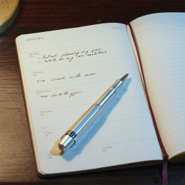 Kalender 12M Weekly Notebook 2026 Hardcover Pocket Sapphire Blue in der Gruppe Papier & Blöcke / Kalender und Terminkalender / 12 Monate Tageskalender bei Pen Store (136125)