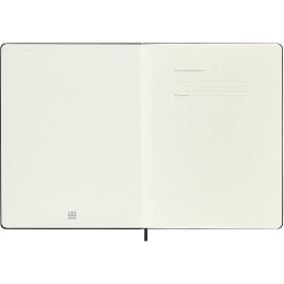 Kalender 12M Weekly Notebook 2026 Hardcover XL Black in der Gruppe Papier & Blöcke / Kalender und Terminkalender / 12 Monate Tageskalender bei Pen Store (136126)