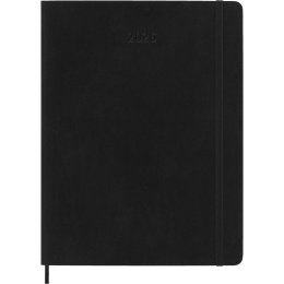 Kalender 12M Weekly Notebook 2026 Softcover XL Black in der Gruppe Papier & Blöcke / Kalender und Terminkalender / 12 Monate Tageskalender bei Pen Store (136127)
