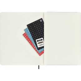 Kalender 12M Weekly Notebook 2026 Softcover XL Black in der Gruppe Papier & Blöcke / Kalender und Terminkalender / 12 Monate Tageskalender bei Pen Store (136127)