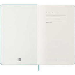 Kalender 12M Weekly Notebook 2026 Hardcover Large Aquamarine in der Gruppe Papier & Blöcke / Kalender und Terminkalender / 12 Monate Tageskalender bei Pen Store (136132)