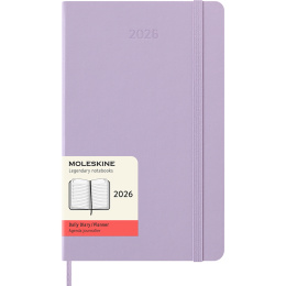 Kalender 12M Daily 2026 Hardcover Large Pastel Lilac in der Gruppe Papier & Blöcke / Kalender und Terminkalender / 12 Monate Tageskalender bei Pen Store (136133)