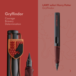 Safari Füllfederhalter Gryffindor in der Gruppe Stifte / Fine Writing / Füllfederhalter bei Pen Store (136186_r)