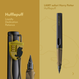 Safari Füllfederhalter Hufflepuff in der Gruppe Stifte / Fine Writing / Füllfederhalter bei Pen Store (136189_r)