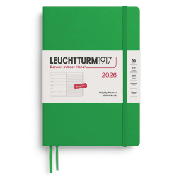 Kalender Weekly Planner & Notebook 2026 A5 Spring Leaf in der Gruppe Papier & Blöcke / Kalender und Terminkalender / 12 Monate Tageskalender bei Pen Store (136224) Kalender Weekly Planner & Notebook 2026 A5 Spring Leaf in der Gruppe Papier & Blöcke / Kalender und Terminkalender / 12 Monate Tageskalender bei Pen Store (136224)