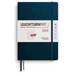 Kalender Weekly Planner & Notebook 2026 A5 Deep Sea in der Gruppe Papier & Blöcke / Kalender und Terminkalender / 12 Monate Tageskalender bei Pen Store (136226) Kalender Weekly Planner & Notebook 2026 A5 Deep Sea in der Gruppe Papier & Blöcke / Kalender und Terminkalender / 12 Monate Tageskalender bei Pen Store (136226)