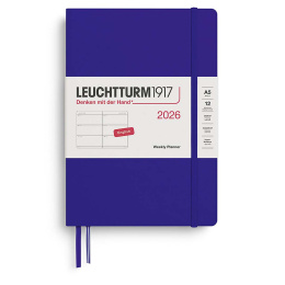 Kalender Weekly Planner 2026 A5 Ink in der Gruppe Papier & Blöcke / Kalender und Terminkalender / 12 Monate Tageskalender bei Pen Store (136258)