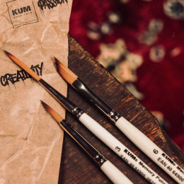 Pinsel Memory Point Rund 000 Stk. in der Gruppe Künstlerbedarf / Pinsel / Synthetische Pinsel bei Pen Store (136276)