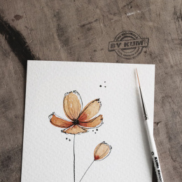 Pinsel Memory Point Liner 2 Stk. in der Gruppe Künstlerbedarf / Pinsel / Synthetische Pinsel bei Pen Store (136278)