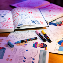 Posca Manga Hero 20-er Set in der Gruppe Stifte / Künstlerstifte / Acrylmarker bei Pen Store (136281) Posca Manga Hero 20-er Set in der Gruppe Stifte / Künstlerstifte / Acrylmarker bei Pen Store (136281)