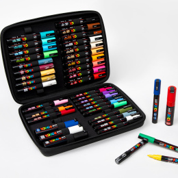 Posca Marker 40er-Set Rubbercase in der Gruppe Stifte / Künstlerstifte / Acrylmarker bei Pen Store (136282) Posca Marker 40er-Set Rubbercase in der Gruppe Stifte / Künstlerstifte / Acrylmarker bei Pen Store (136282)