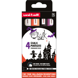 Chalk Marker PWE-5M Halloween 4-er Set in der Gruppe Stifte / Etikettierung und Büro / Markierstifte bei Pen Store (136283) Chalk Marker PWE-5M Halloween 4-er Set in der Gruppe Stifte / Etikettierung und Büro / Markierstifte bei Pen Store (136283)