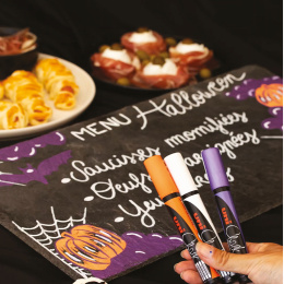 Chalk Marker PWE-5M Halloween 4-er Set in der Gruppe Stifte / Etikettierung und Büro / Markierstifte bei Pen Store (136283) Chalk Marker PWE-5M Halloween 4-er Set in der Gruppe Stifte / Etikettierung und Büro / Markierstifte bei Pen Store (136283)