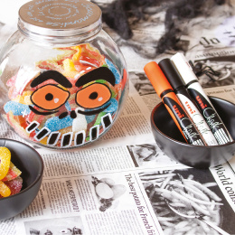 Chalk Marker PWE-5M Halloween 4-er Set in der Gruppe Stifte / Etikettierung und Büro / Markierstifte bei Pen Store (136283) Chalk Marker PWE-5M Halloween 4-er Set in der Gruppe Stifte / Etikettierung und Büro / Markierstifte bei Pen Store (136283)