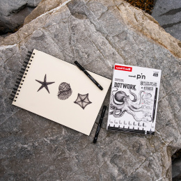 Pin Fine Line Dotwork Set in der Gruppe Stifte / Schreiben / Fineliner bei Pen Store (136284)