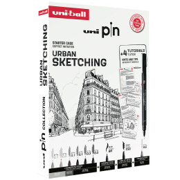 Pin Fine Line Urban Sketching Set in der Gruppe Stifte / Schreiben / Fineliner bei Pen Store (136285)