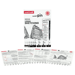 Pin Fine Line Urban Sketching Set in der Gruppe Stifte / Schreiben / Fineliner bei Pen Store (136285)