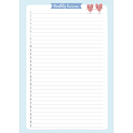 My Kawaii Journal in der Gruppe Basteln & Hobby / Techniken / Bullet Journaling bei Pen Store (136289)