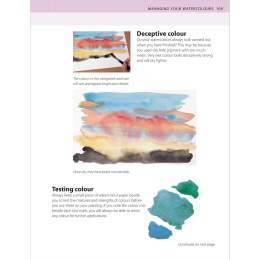 The Watercolour Artist's Bible in der Gruppe Basteln & Hobby / Bücher / Lehrbücher bei Pen Store (136295)