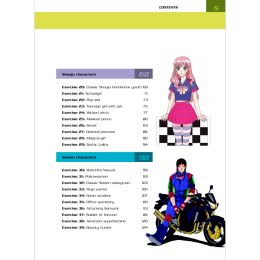 Mega Manga Characters in der Gruppe Basteln & Hobby / Bücher / Lehrbücher bei Pen Store (136309)