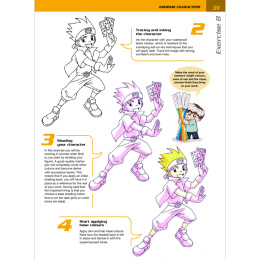 Mega Manga Characters in der Gruppe Basteln & Hobby / Bücher / Lehrbücher bei Pen Store (136309)