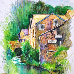 Sketching Outdoors in der Gruppe Basteln & Hobby / Bücher / Inspirationsbücher bei Pen Store (136312)