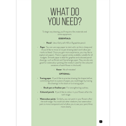 Draw 100: Flowers in der Gruppe Basteln & Hobby / Bücher / Inspirationsbücher bei Pen Store (136315)