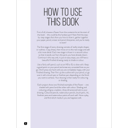 Draw 100: Flowers in der Gruppe Basteln & Hobby / Bücher / Inspirationsbücher bei Pen Store (136315)