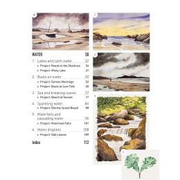 The Easy Guide to Painting Water in Watercolour in der Gruppe Basteln & Hobby / Bücher / Lehrbücher bei Pen Store (136317)