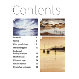 The Easy Guide to Painting Water in Watercolour in der Gruppe Basteln & Hobby / Bücher / Lehrbücher bei Pen Store (136317)