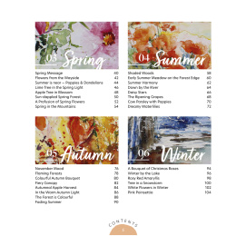 Nature in Watercolour in der Gruppe Basteln & Hobby / Bücher / Inspirationsbücher bei Pen Store (136320)