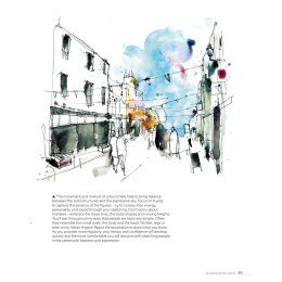 Line & Wash in the Urban Landscape in der Gruppe Basteln & Hobby / Bücher / Inspirationsbücher bei Pen Store (136325)