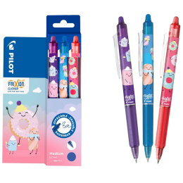 Frixion Clicker Fancy 0.7 3er-Pack in der Gruppe Stifte / Schreiben / Gelschreiber bei Pen Store (136350)