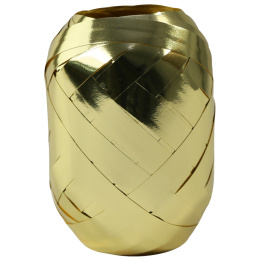Geschenkbänder Metallic 10m x 7 mm Gold in der Gruppe Basteln & Hobby / Feiertage und Jahreszeiten / Verpackung bei Pen Store (136411)