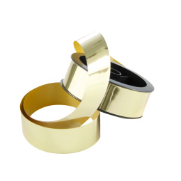 Geschenkbänder Metallic 10m x 25 mm Gold in der Gruppe Basteln & Hobby / Feiertage und Jahreszeiten / Verpackung bei Pen Store (136413)
