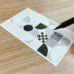 Bimoji Fude Brush Pen 5er-Set in der Gruppe Stifte / Künstlerstifte / Pinselstifte bei Pen Store (136420)